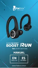 foxbox HQ SPIRIT BOOST RUN Manual preview