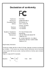 Preview for 4 page of Foxconn G43MX Series User Manual