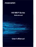 Preview for 1 page of Foxconn H61MXP Series User Manual