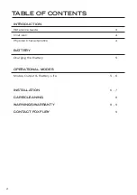 Preview for 2 page of Foxfury Lighting Solutions 700-312-TC Product Manual