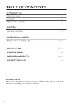 Preview for 2 page of Foxfury Lighting Solutions 700-320 Product Manual