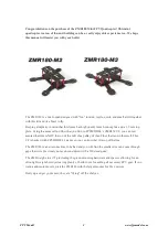 Preview for 2 page of FPVModel ZMR180 Series Brief Build Manual