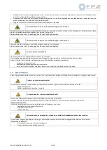 Preview for 14 page of FPZ GOR Series Instructions Manual