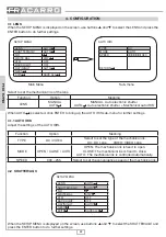 Preview for 22 page of Fracarro CB-700WDR User Manual