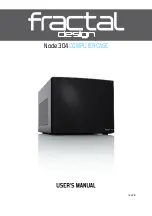 Fractal design Node 304 User Manual preview