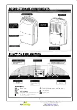 Preview for 3 page of Fral DryDigit20 LCD User Manual