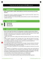 Preview for 21 page of FRAM FBM-900BK Instruction Manual