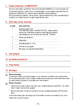 Preview for 74 page of Franke 2030020447 Installation And Operating Instructions Manual