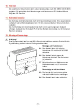 Preview for 7 page of Franke ACEX9001 Installation And Operating Instructions Manual