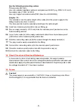 Preview for 21 page of Franke ACEX9001 Installation And Operating Instructions Manual