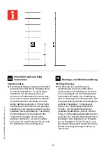 Preview for 4 page of Franke F5BX1001 Installation And Operating Instructions Manual