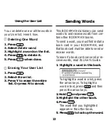 Preview for 14 page of Franklin BOOKMAN MWS-840 User Manual