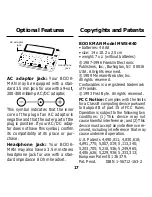 Preview for 18 page of Franklin BOOKMAN MWS-840 User Manual