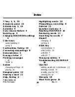 Preview for 20 page of Franklin BOOKMAN MWS-840 User Manual