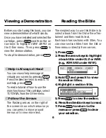 Preview for 7 page of Franklin BOOKMAN NIV-2004 User Manual