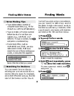 Preview for 9 page of Franklin BOOKMAN NIV-2004 User Manual