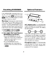 Preview for 9 page of Franklin BOOKMAN STK-2032 User Manual