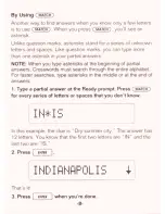 Preview for 9 page of Franklin CrossWords Puzzle Solver CW-50 User Manual