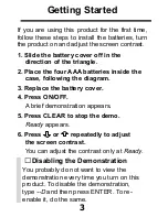 Preview for 4 page of Franklin Crosswords Puzzle Solver CWP-200 User Manual