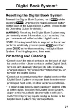 Preview for 22 page of Franklin IC-159 User Manual