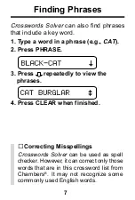 Preview for 8 page of Franklin NEXT CENTURY CPS-100 User Manual