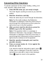 Preview for 32 page of Franklin Princeton Review SAT-2400 User Manual