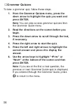 Preview for 57 page of Franklin Princeton Review SAT-2400 User Manual