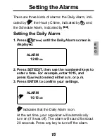 Preview for 16 page of Franklin Rolodex RF-512 User Manual