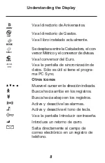 Preview for 9 page of Franklin Rolodex RF-8120 (Spanish) Guía Del Usuario