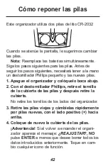 Preview for 43 page of Franklin Rolodex RF-8120 (Spanish) Guía Del Usuario