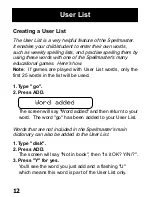 Preview for 13 page of Franklin Spellmaster QES-90 Instruction Manual