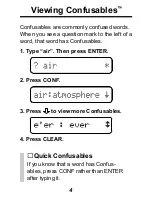 Preview for 5 page of Franklin SPELLMASTER SMQ-100 User Manual