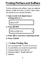 Preview for 8 page of Franklin SPELLMASTER SMQ-100 User Manual