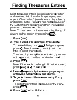 Preview for 6 page of Franklin TPQ-200 User Manual