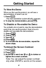 Preview for 5 page of Franklin TTQ-106 User Manual