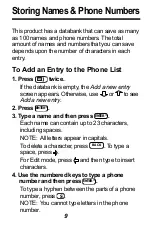 Preview for 10 page of Franklin TTQ-106 User Manual