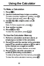 Preview for 14 page of Franklin TTQ-106 User Manual