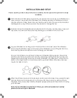 Preview for 2 page of Fraser Hill Farm FHFFIRETRK071L Installation, Use And Care Instructions