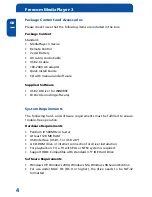 Preview for 4 page of Freecom MediaPlayer-3 Manual