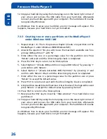 Preview for 26 page of Freecom MediaPlayer-3 Manual