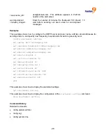 Preview for 35 page of Freedom9 freeGuard 100 Command Line Interface Manual