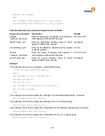 Preview for 61 page of Freedom9 freeGuard 100 Command Line Interface Manual