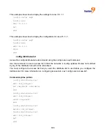 Preview for 131 page of Freedom9 freeGuard 100 Command Line Interface Manual