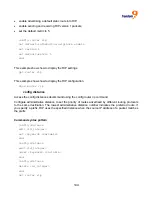 Preview for 151 page of Freedom9 freeGuard 100 Command Line Interface Manual