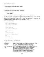 Preview for 154 page of Freedom9 freeGuard 100 Command Line Interface Manual