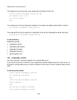 Preview for 190 page of Freedom9 freeGuard 100 Command Line Interface Manual
