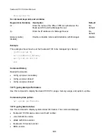 Preview for 206 page of Freedom9 freeGuard 100 Command Line Interface Manual