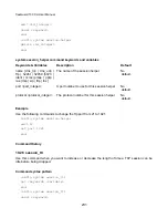 Preview for 238 page of Freedom9 freeGuard 100 Command Line Interface Manual