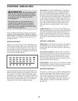 Preview for 23 page of Freemotion FMEX3256P.1 User Manual