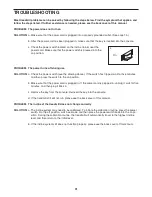 Preview for 31 page of Freemotion FMTL39809.0 User Manual